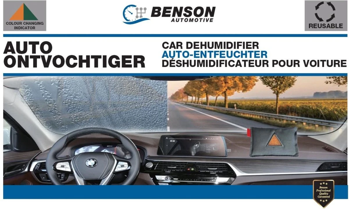 Benson Luchtontvochtiger - Herbruikbaar - Magnetron - 125 Ml 9 Benson Luchtontvochtiger - Herbruikbaar - Magnetron - 125 Ml - Afbeelding 7
