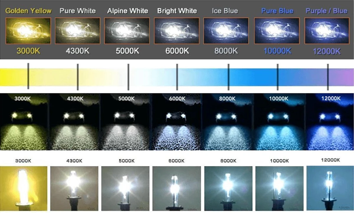 H4 LED 8000K Witte Koplampen - High Power Plus 6 H4 LED 8000K Witte Koplampen - High Power Plus - Afbeelding 4