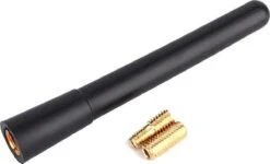 Merkloos Korte Auto-antenne Voor FM / AM - Universele Auto Antenne - Topkwaliteit - Zwart - 10cm Lang - Auto Radio Antenne