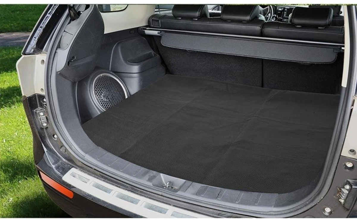 Proplus Antislip-kofferbakmat 120 X 100 Cm Synthetisch Zwart 7 Proplus Antislip-kofferbakmat 120 X 100 Cm Synthetisch Zwart - Afbeelding 5