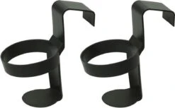 PROPLUS Pro Plus Bekerhouders Met Haak - Zwart - 2 Stuks -Auto-Onderdelen 1200x744 5