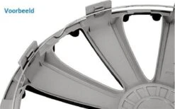 Versaco Stratos - Wieldoppen - Zwart/Zilver -15 Inch - 4 Stuks 9 Versaco Stratos - Wieldoppen - Zwart/Zilver -15 Inch - 4 Stuks -Auto-Onderdelen 1200x747