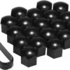 Wielmoerkapjes 21 Mm - Zwart Glans - Kunststof - Set Van 20 Stuks Incl. Tweezer Tool - Universeel -Auto-Onderdelen 1200x748 1