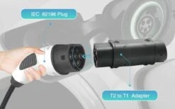 Merkloos Type 2 Naar Type 1 Verloopstekker Elektrische Auto 32 Ampère 9 Merkloos Type 2 Naar Type 1 Verloopstekker Elektrische Auto 32 Ampère -Auto-Onderdelen 1200x750