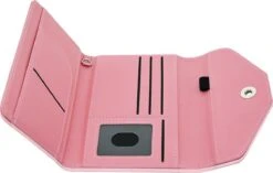 Goodline® - Autopapieren Hoes / Kentekenbewijs Mapje - PURSE - Zacht Roze