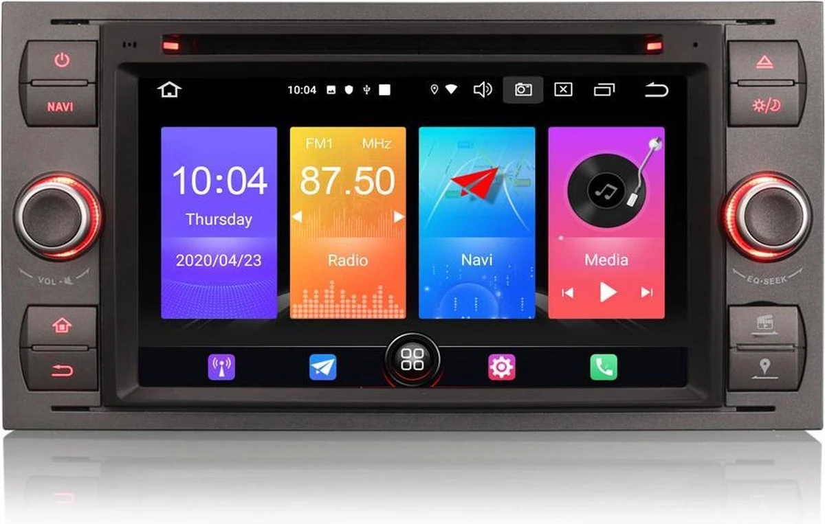 Ford Transit Autoradio Navigatie | Android 10 | Fiësta Focus Connect C-Max 3 Ford Transit Autoradio Navigatie | Android 10 | Fiësta Focus Connect C-Max