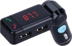 XIB Bluetooth FM Transmitter 2x USB En AUX 3.5mm Jack - MP3 Autoradio - Handsfree Carkit - Zwart 11 XIB Bluetooth FM Transmitter 2x USB En AUX 3.5mm Jack - MP3 Autoradio - Handsfree Carkit - Zwart -Auto-Onderdelen 1200x771