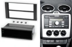 Merkloos 1-DIN FORD Focus II, C-Max 2005-2011; S-Max, Fusion, Transit 2006-2011; Fiesta, Galaxy 2006-2008; Kuga 2008-2012 W/pocket Frame Audiovolt 10-001