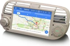 Fiat 500 CarPlay | 2007 T/m 2015 | Android 10 Autoradio Wit -Auto-Onderdelen 1200x780 1