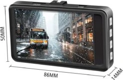 PuroTech Dashcam Auto 1080P - Full HD - Dashboard Camera Met G-Sensor - 170° Wijdhoeklens - 3.0 Inch LCD Scherm - Draadloos - 24 Uur Parkeerstand Met Bewegingsdetectie - Loop Recording - Super Nachtzicht - -Auto-Onderdelen 1200x787