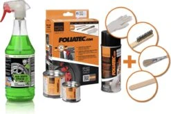 Alu-Duivel-Speciaal 1L + Foliatec Remklauwlak (midnight Black Glans) 2164