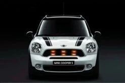 ORANJE 4 X 3 LED Flash Zwaailicht 12V - Flitser