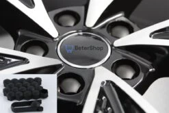 Wielmoerkapjes 21 Mm - Zwart Glans - Kunststof - Set Van 20 Stuks Incl. Tweezer Tool - Universeel -Auto-Onderdelen 1200x800 119