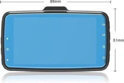 TechU™ Dashcam Dual Camera – M18 – Dashboardcamera – 3 Inch Full HD Scherm – Nachtvisie – Looprecording – Bewegingssensor – G-sensor – Parkeermonitor – Incl. Achteruitrijcamera - Voor Auto -– Kerst & Kerstcadeau -Auto-Onderdelen 1200x800 2