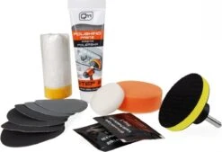 Koplamp Polijst Set - Koplamp Herstel Kit Voor 2 Koplampen | Repareer Vale Koplampen - Koplamp Renovatie - Restauratie