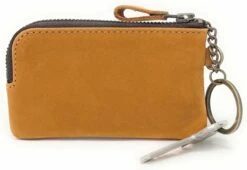 Su.B Leren Sleuteletui Met Rits - Wallet Met Sleutel Ring - Leer - Sleutel Portemonnee - Bruin