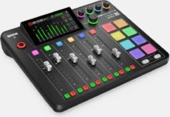 RØDECaster Pro II Podcast Productie Studio Muziekproductiestation Zwart