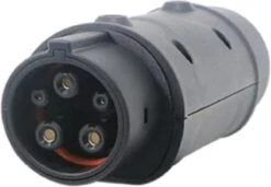 Merkloos Type 2 Naar Type 1 Verloopstekker Elektrische Auto 32 Ampère