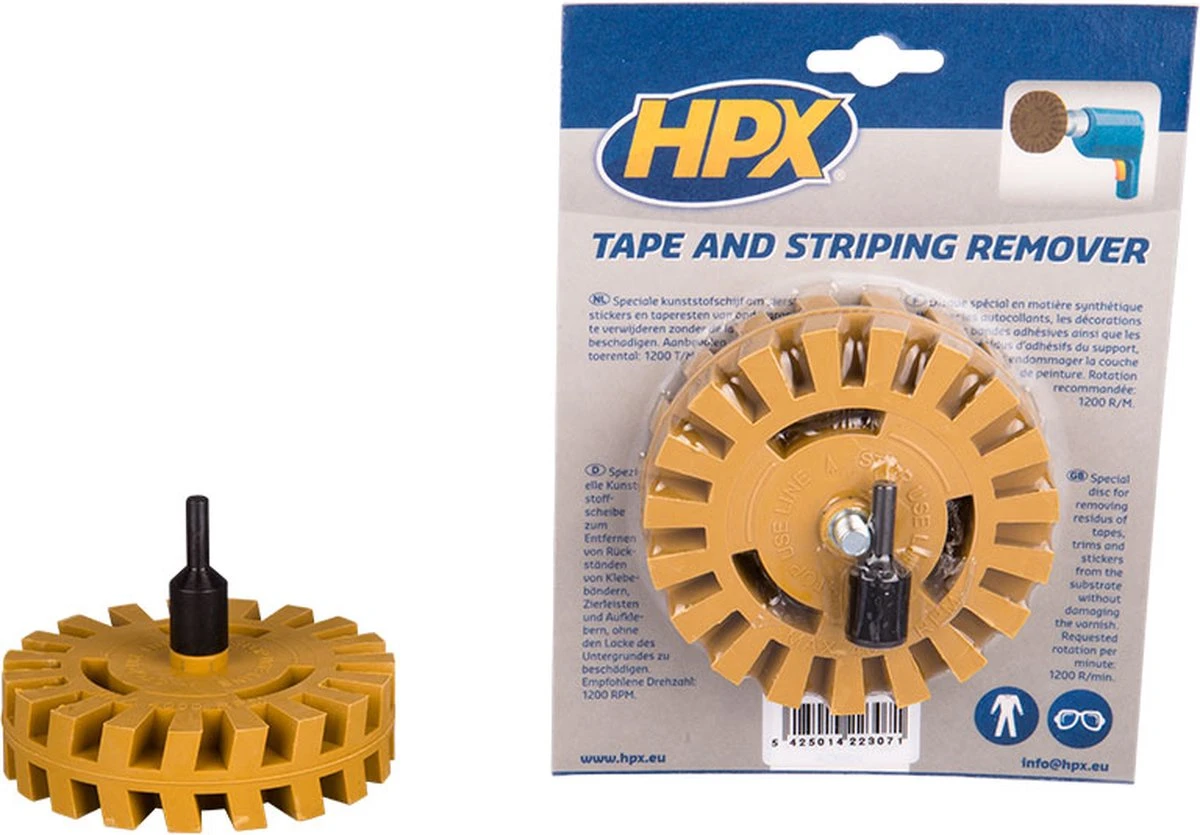 HPX Getande Caramelschijf + Boormachine Bitje 4 HPX Getande Caramelschijf + Boormachine Bitje - Afbeelding 2