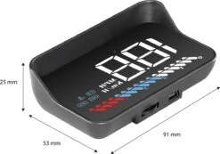 Basetech HUD-3.5 Head-Up-Display Auto Montage Instrument -Auto-Onderdelen 1200x841 4