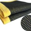 EPC® Klei Doek Auto – 3D Kleidoek – Geperforeerde Clay Towel Mitt - Auto Klei – Claybar – Auto Kleien Polijsten – Microvezel Reinigingsdoek – Hars, Teer, Vliegjes, Vogelpoep Verwijderen – Geel Zwart -Auto-Onderdelen 1200x855 2
