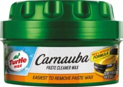 Turtle Wax Carnauba Cleaner Wax - Waterafstotende Autowax - Duurzame Auto Wax