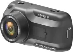 Kenwood DRV-A501W - 16GB Wide Quad HD DashCam Met Geïntegreerde 3.0" LCD, Wireless Link, GPS & G-sensor - RearCam-input -Auto-Onderdelen 1200x862