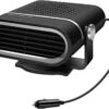Merkloos Autoverwarming Auto Ontdooier Voorruitverwarming - Duurzaam Ontwerp - 360 Graden Rotatie - 2 In 1 - 12V/120W – Autoverwarmer - Car Heater - Zwart