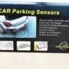 Parkeerhulp Set Met Geluid/ZWART- Parkeersensor / Achteruitrij Sensoren / Parkeersensoren Parkeersysteem 4 Sensoren