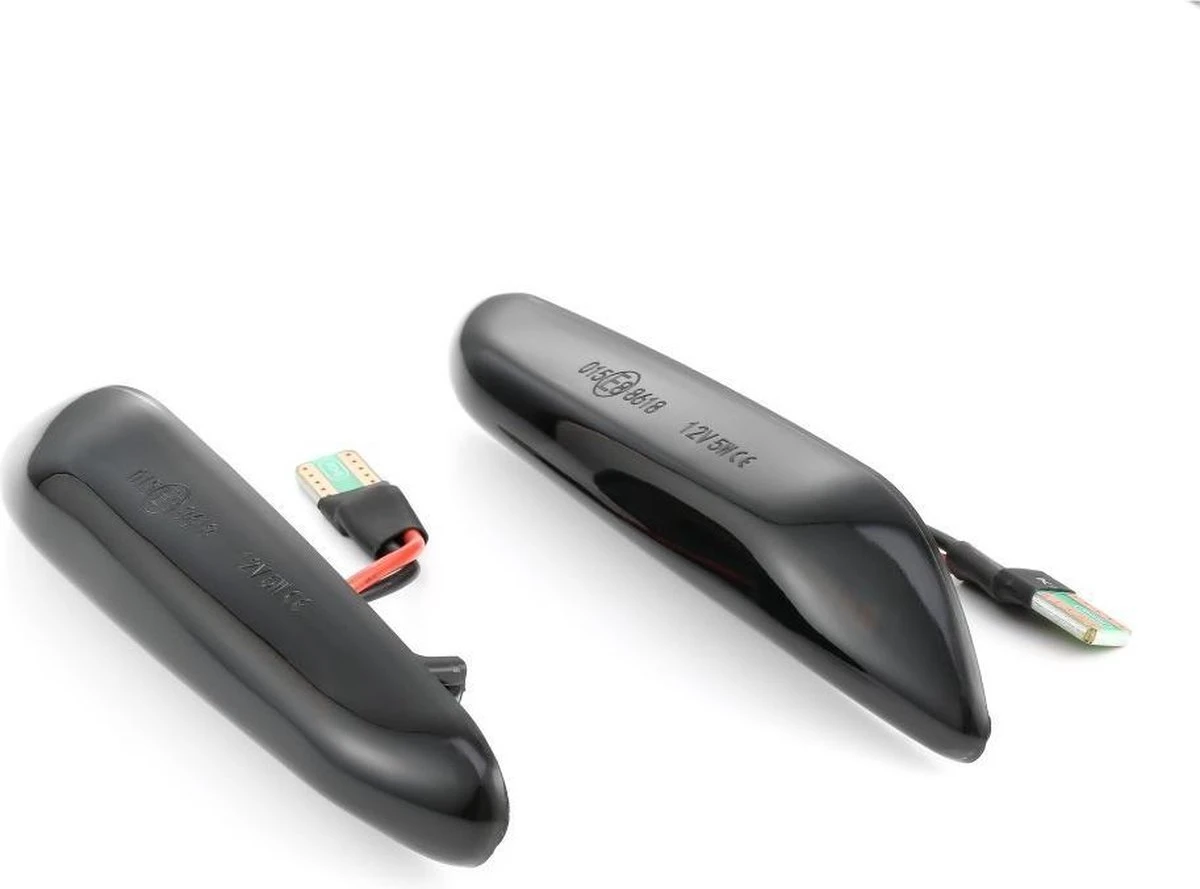 Merkloos LED Dynamic Zijknipperlichten Voor BMW E90 E91 E92 E93 E60 E87 E82 E46 – Smoke / Zwart 4 Merkloos LED Dynamic Zijknipperlichten Voor BMW E90 E91 E92 E93 E60 E87 E82 E46 – Smoke / Zwart - Afbeelding 2