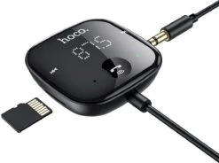 Hoco Wireless Bluetooth 5.0 Muziek FM Transmitter USB-A Zwart -Auto-Onderdelen 1200x896
