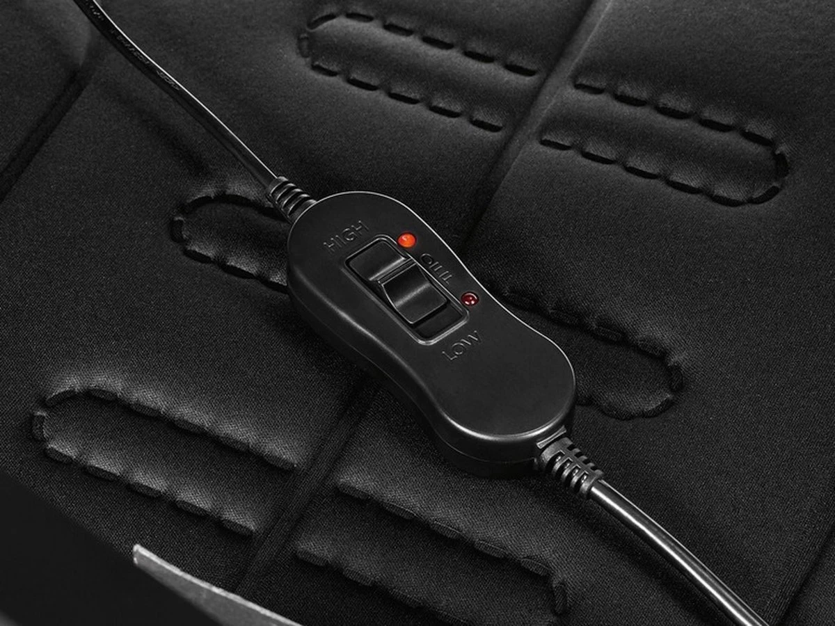 Autostoel Verwarmingskussen - Stoelverwarmingskussen Voor Auto - Rugkussen - Stoelverwarmers - Autostoel Verwarming - 12 V - Auto Zitkussen - Zwart - 8 Autostoel Verwarmingskussen - Stoelverwarmingskussen Voor Auto - Rugkussen - Stoelverwarmers - Autostoel Verwarming - 12 V - Auto Zitkussen - Zwart - - Afbeelding 6