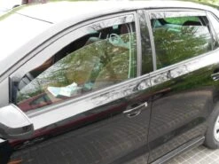 Zijwindschermen VW Polo (type 6R/6C) - 5-deurs Model V.a 2009 - 11-2017 Set Tbv 4 Deuren, V + A Ramen
