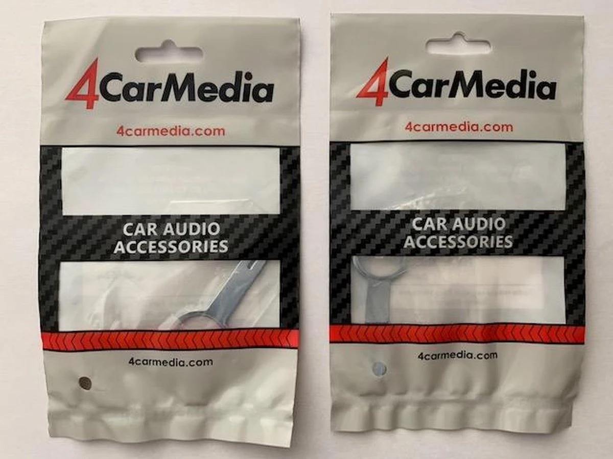 Merkloos Demontage Sleutels Autoradio Audi 4 Stuks 4 Merkloos Demontage Sleutels Autoradio Audi 4 Stuks - Afbeelding 2