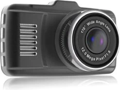 TechU™ Dashcam Dual Camera – M18 – Dashboardcamera – 3 Inch Full HD Scherm – Nachtvisie – Looprecording – Bewegingssensor – G-sensor – Parkeermonitor – Incl. Achteruitrijcamera - Voor Auto -– Kerst & Kerstcadeau -Auto-Onderdelen 1200x903