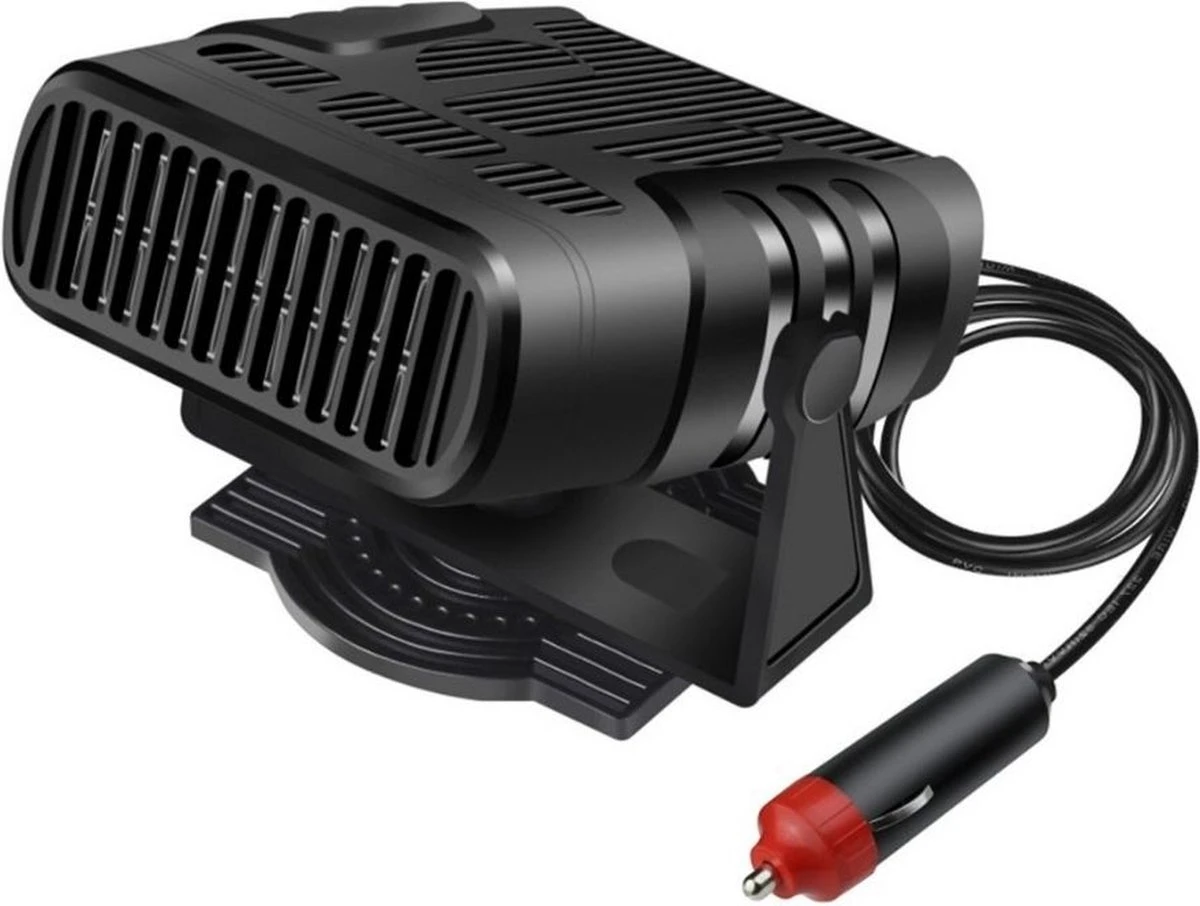 Merkloos Hoobi® Autoverwarming - Auto Ontdooier - Voorruitverwarming- Auto Verwarming - Duurzaam Ontwerp - 360 Graden Rotatie - 2 In 1 - 12V/120W - Ideaal Voor Bevroren Ramen – Autoverwarmer - Car Heater - Zwart 8 Merkloos Hoobi® Autoverwarming - Auto Ontdooier - Voorruitverwarming- Auto Verwarming - Duurzaam Ontwerp - 360 Graden Rotatie - 2 In 1 - 12V/120W - Ideaal Voor Bevroren Ramen – Autoverwarmer - Car Heater - Zwart - Afbeelding 6