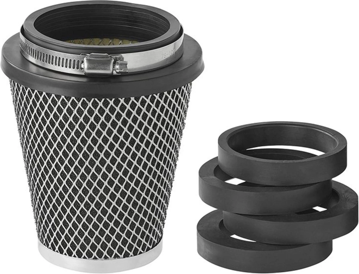 ProPlus Open Luchtfilter Zilver - Sport Filter Universeel 5 ProPlus Open Luchtfilter Zilver - Sport Filter Universeel - Afbeelding 3