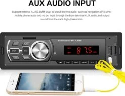 TechU™ Autoradio T138 – 1 Din Met Afstandsbediening – FM Radio – Bluetooth 5.0 – USB – AUX – SD – Handsfree Bellen -Auto-Onderdelen 1200x927 3