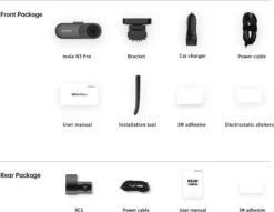 DDPai Mola N3 Pro 2CH QuadHD Wifi GPS Dashcam Voor Auto -Auto-Onderdelen 1200x928