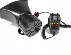 Merkloos Noodsirene - Luchthoorn - Auto Sirene - 12V - Toeter - Complete Set - Gas Toeter - Hoorn - Megafoon - Zwart