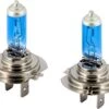 AutoStyle SuperWhite Blauw H7 55W/12V/4200K Halogeen Lampen, Set à 2 Stuks (E13)