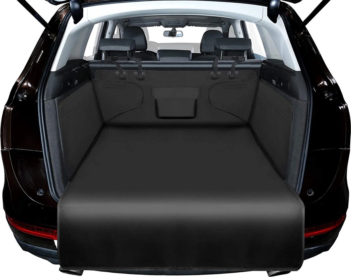 Kofferbakbescherming Voor Hond - Universele Antislip Autolaars Hondendeken Met Zijbescherming En Bumperbescherming, Waterdicht En Aangroeiwerende, Gemakkelijk Schoon Te Maken 3 Kofferbakbescherming Voor Hond - Universele Antislip Autolaars Hondendeken Met Zijbescherming En Bumperbescherming, Waterdicht En Aangroeiwerende, Gemakkelijk Schoon Te Maken