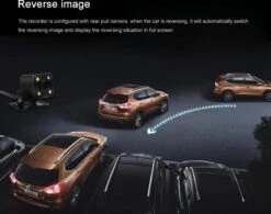 TechU™ Dashcam M14 Pro Dual Camera – Dashboardcamera – 4.0 Inch IPS Scherm – Full HD 1080p – Loop Recording – Nachtvisie – Bewegingssensor – G-sensor – Autocamera Voor én Achter - Voor Auto -Auto-Onderdelen 1200x946