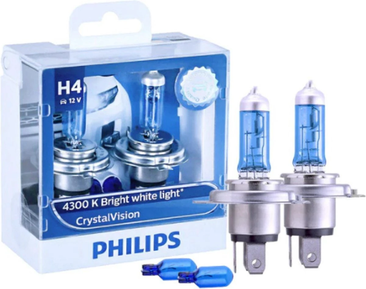 H7 55 Watt Philips Crystal Vision Lampen 12V – Wit Licht 4300K – Xenon Look – LED Look – Hoge Lichtopbrengst – Lange Levensduur – H7 55w Autolampen – Koplampen – Kleur Wit – H.O.D. Halogeen Origineel Philips Lampen – 2 Stuks – Gratis W5W Stadslichten 6 H7 55 Watt Philips Crystal Vision Lampen 12V – Wit Licht 4300K – Xenon Look – LED Look – Hoge Lichtopbrengst – Lange Levensduur – H7 55w Autolampen – Koplampen – Kleur Wit – H.O.D. Halogeen Origineel Philips Lampen – 2 Stuks – Gratis W5W Stadslichten - Afbeelding 4