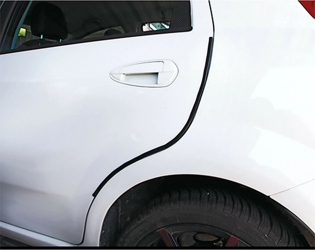 Deurbeschermer 5 Meter - Zwart - Knikbaar 6 Deurbeschermer 5 Meter - Zwart - Knikbaar - Afbeelding 4