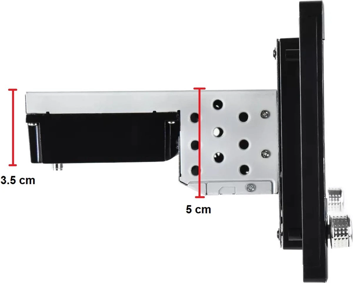 TechU™ Autoradio AT27 – 1 Din Dual Camera – 8” Touchscreen Monitor – Bluetooth & Wifi – Android 9.1 – Handsfree Bellen – FM Radio – USB – GPS Navigatie 5 TechU™ Autoradio AT27 – 1 Din Dual Camera – 8” Touchscreen Monitor – Bluetooth & Wifi – Android 9.1 – Handsfree Bellen – FM Radio – USB – GPS Navigatie - Afbeelding 3