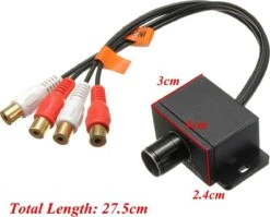 Merkloos Universal Car Audio Amplifier Bass RCA Level Remote Volume Control Knob LC-1 9 Merkloos Universal Car Audio Amplifier Bass RCA Level Remote Volume Control Knob LC-1 -Auto-Onderdelen 1200x967 2