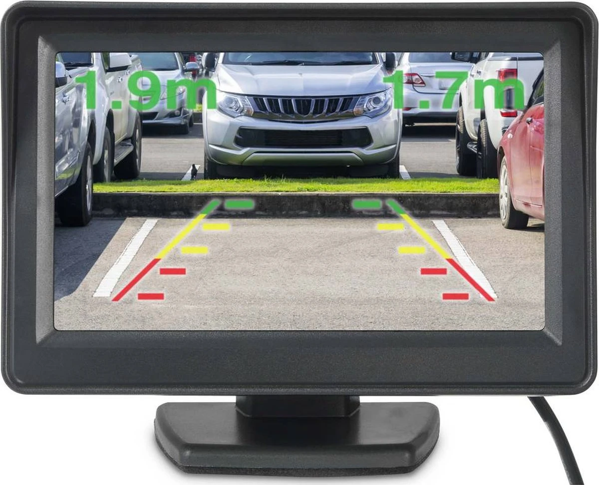 Renkforce SB505 Draadloos Achteruitrijcamerasysteem Afstandshulplijnen Nummerplaathouder 6 Renkforce SB505 Draadloos Achteruitrijcamerasysteem Afstandshulplijnen Nummerplaathouder - Afbeelding 4