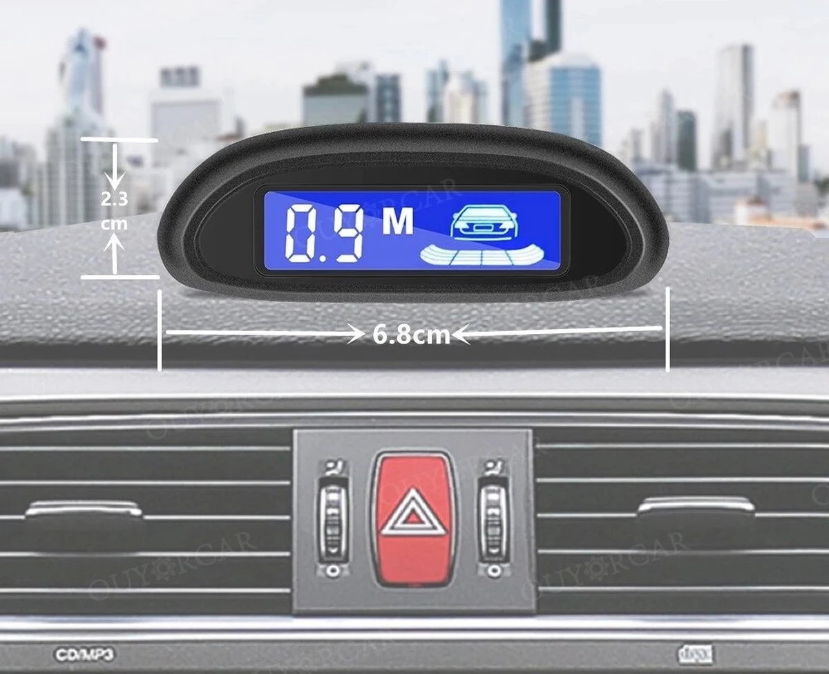 Parkeersensor Voor Auto - Draadloos - Met Geluid - Geschikt Voor Achter - Parkeersensoren - Parkeerhulp - Zwart 8 Parkeersensor Voor Auto - Draadloos - Met Geluid - Geschikt Voor Achter - Parkeersensoren - Parkeerhulp - Zwart - Afbeelding 6