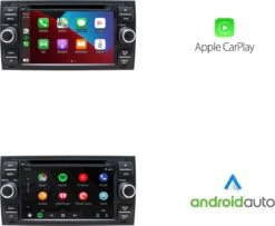 Ford Autoradio | 2003 T/m 2013 | Draadloos Carplay | Android Auto -Auto-Onderdelen 1200x988 1